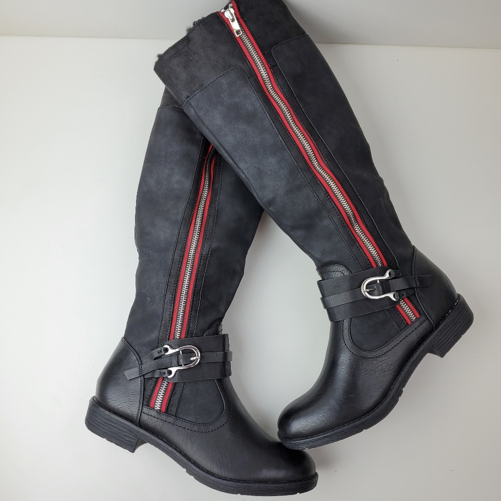 Zigi Soho Full Stephany Zip Boots Women's Size 8